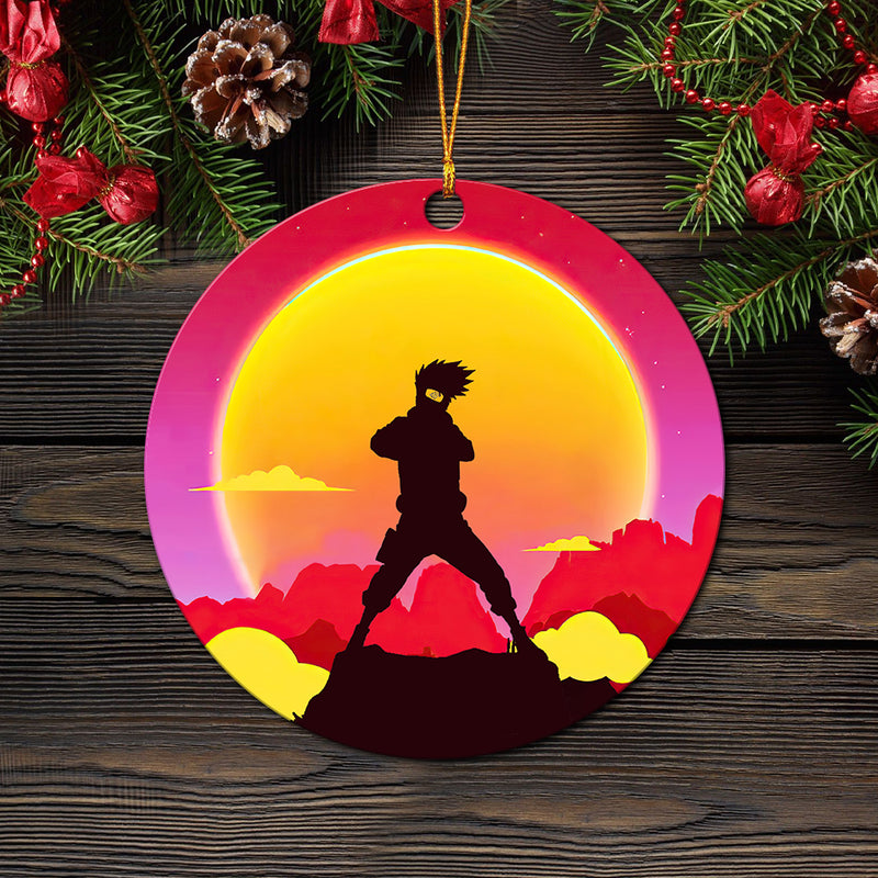 Kakashi Sunset Mica Ornament Perfect Gift For Holiday Nearkii
