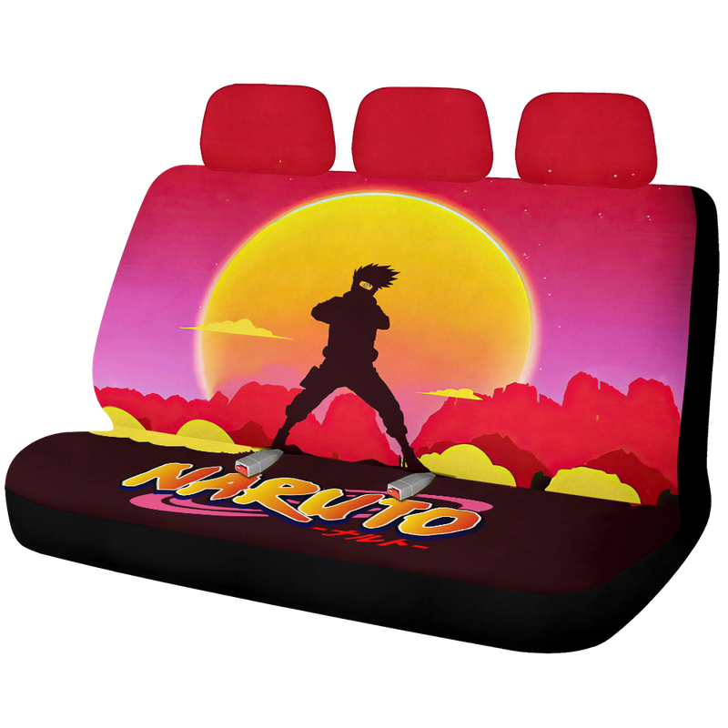 Kakashi Sunset Car Back Seat Covers Decor Protectors Nearkii