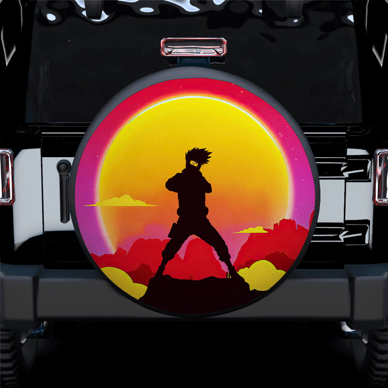 Kakashi Sunset Car Spare Tire Covers Gift For Campers Nearkii