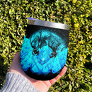 Kakashi Perfect Susano Moonlight Love You To Moon And Back Premium Wine Tumbler Nearkii