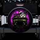 Kuromi Anime Funny Halloween Moonlight Car Spare Tire Covers Gift For Campers Nearkii