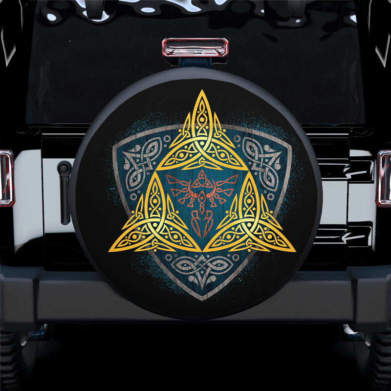 Legend Of Zelda Imgur Interlaced Triforce Spare Tire Covers Gift For Campers Nearkii