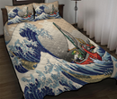 Legend Of Zelda The Great Wave Japan Quilt Bed Sets