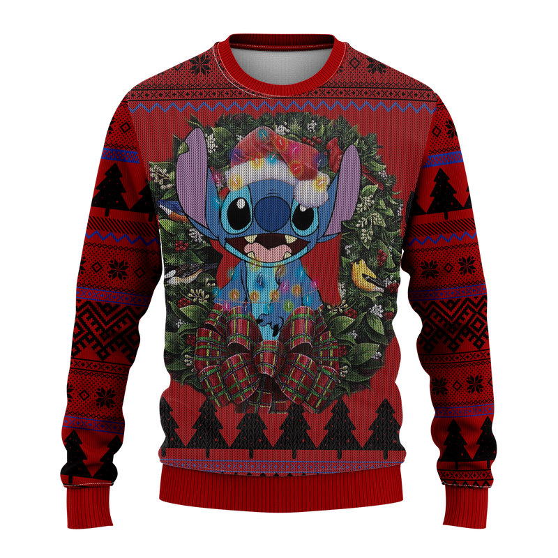 Lovely Stitch Mc Ugly Christmas Sweater Thanksgiving Gift Nearkii