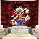 Luffy Gear 5 Break Wall Style Tapestry Room Decor Nearkii