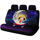 Luffy One Piece Love You To The Moon Galaxy Premium Custom Car Back Seat Covers Decor Protectors Nearkii