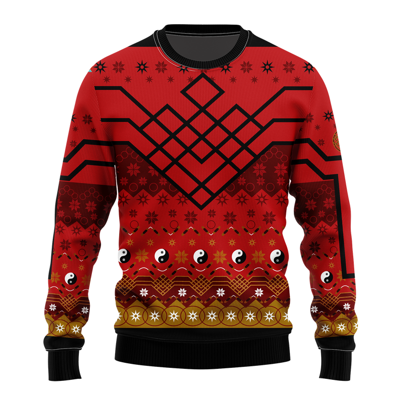 Lunar New Year Ugly Christmas Sweater Xmas Gift Nearkii