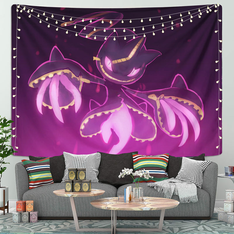 Mega Banette Pokemon Ghost Tapestry Room Decor Nearkii