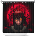 Makima Chainsaw Man Moonlight Shower Curtain Nearkii