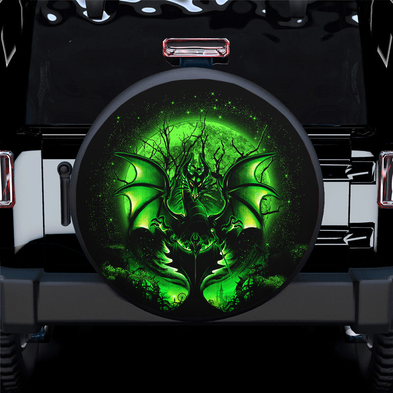 Maleficent Moonlight Spare Tire Cover Gift For Campers Nearkii