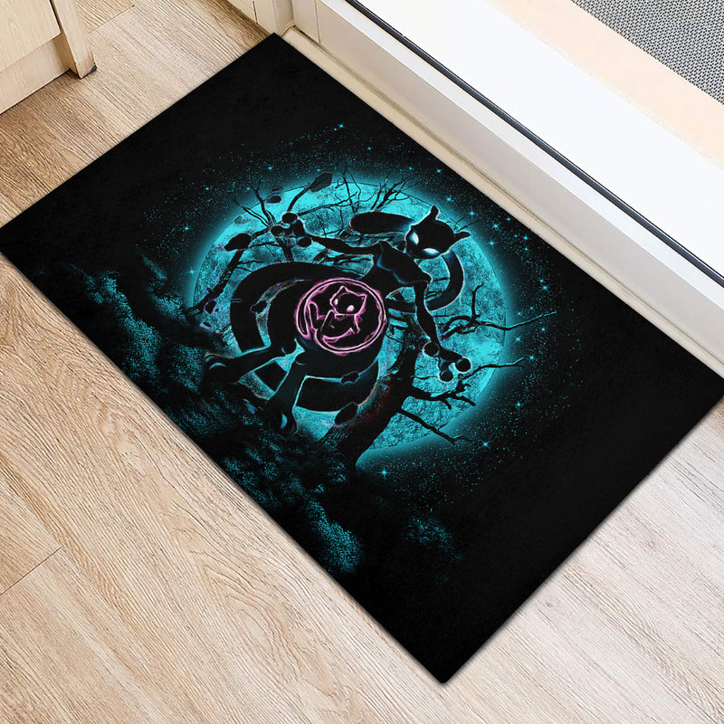 Mewtwo Pokemon Moonlight Door Mats Home Decor