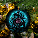 Mewtwo Moonlight Mica Circle Ornament Perfect Gift For Holiday Nearkii