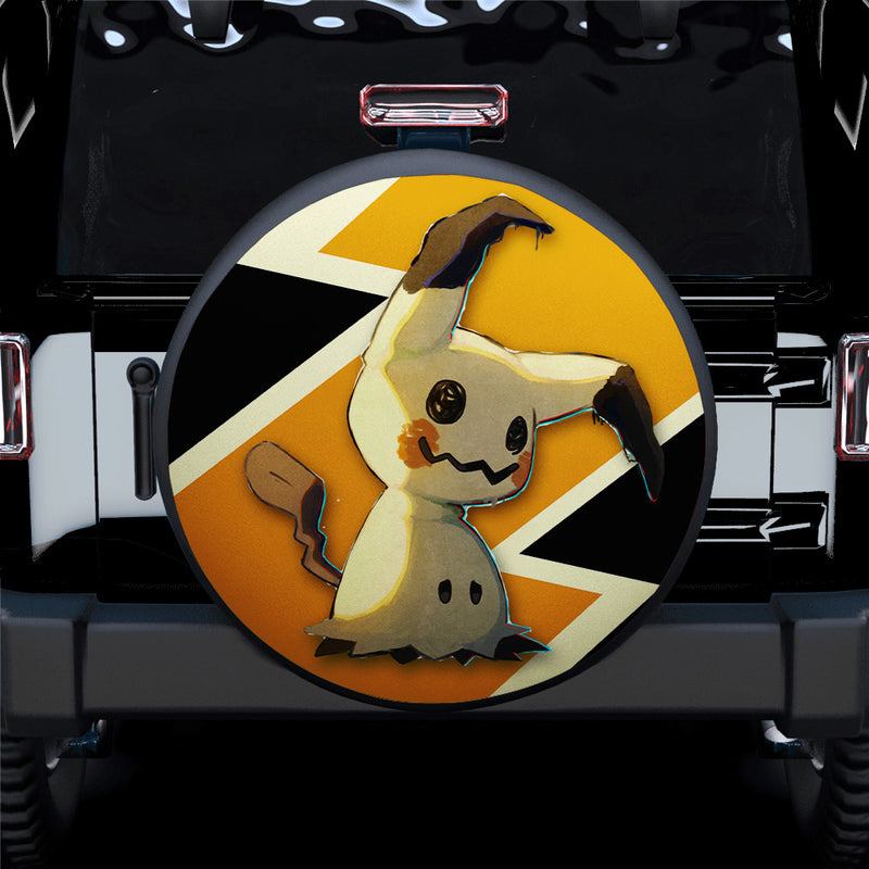 Mimikyu Pokemon Car Spare Tire Covers Gift For Campers Nearkii