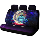 Monster Inc Sully And Mike Love You To The Moon Galaxy Car Back Seat Covers Decor Protectors Nearkii