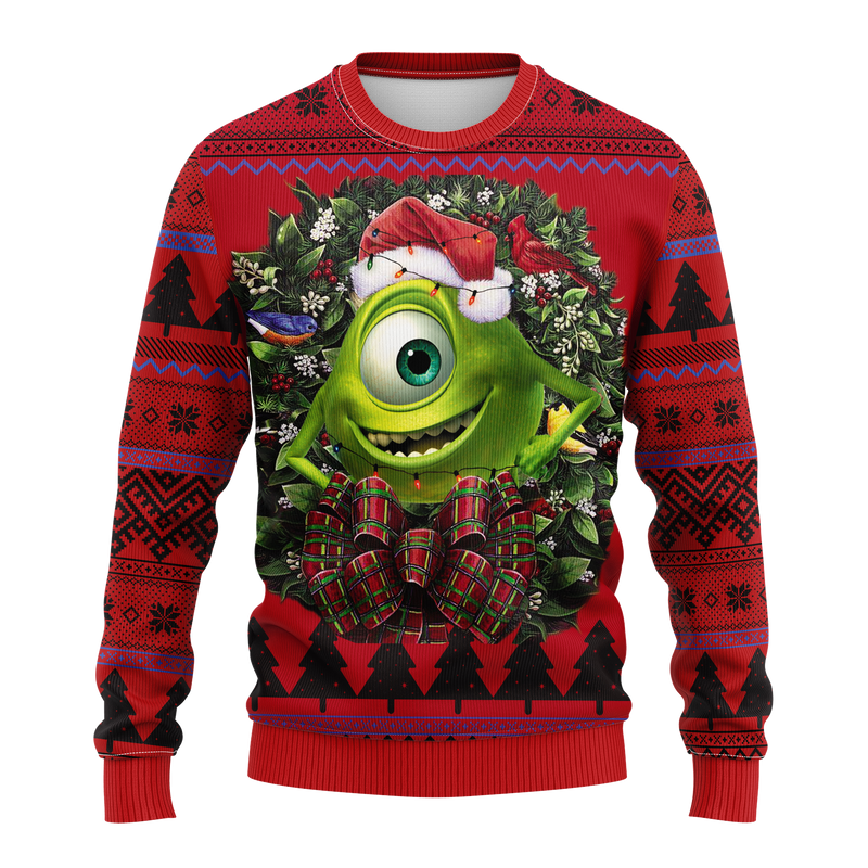 Monster X Noel Mc Ugly Christmas Sweater Thanksgiving Gift Nearkii