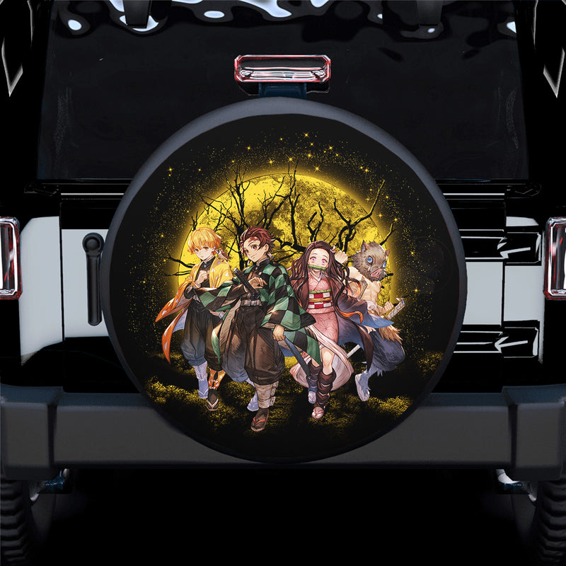 Moon Demonslayer Moonlight Spare Tire Cover Gift For Campers Nearkii