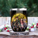 Moon Demonslayer Moonlight Love You To Moon And Back Premium Wine Tumbler Nearkii