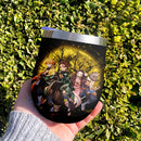 Moon Demonslayer Moonlight Love You To Moon And Back Premium Wine Tumbler Nearkii