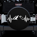 Mountain Heartbeat Spare Tire Covers Gift For Campers Nearkii