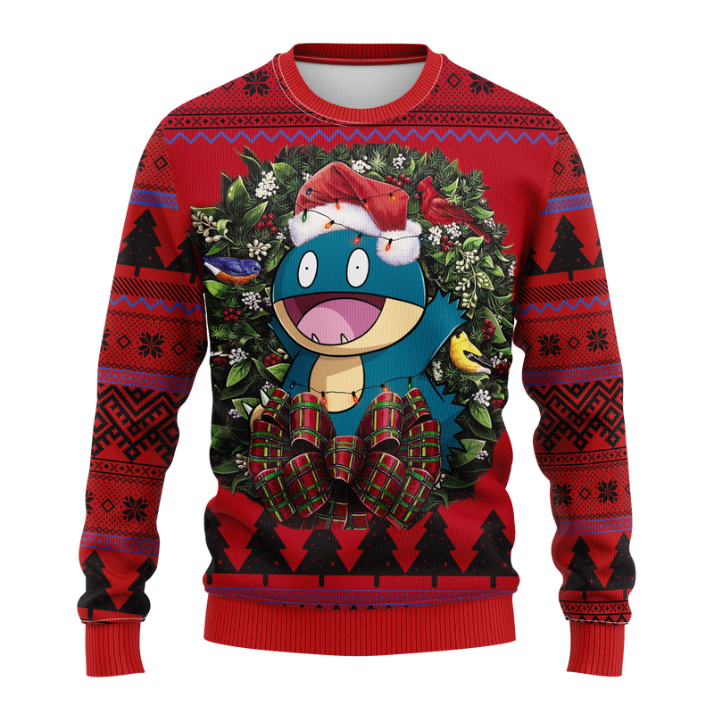 Munchlax Pokemon Noel Mc Ugly Christmas Sweater Thanksgiving Gift Nearkii