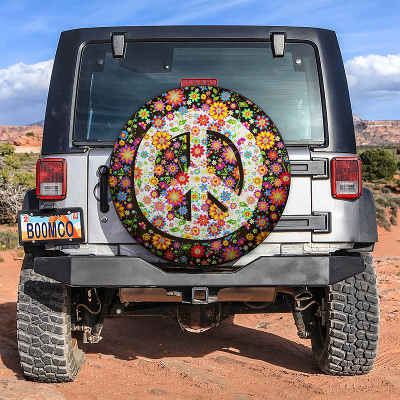 Native Hippie Jeep Car Spare Tire Cover Gift For Campers Nearkii