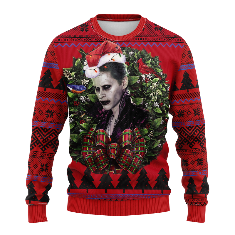 New Joker Noel Mc Ugly Christmas Sweater Thanksgiving Gift Nearkii