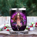 Nezuko Moonlight Love You To Moon And Back Premium Wine Tumbler Nearkii