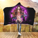 Nezuko Moonlight Economy Hooded Blanket Nearkii