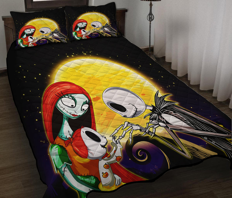 Nightmare Before Christmas Family Quilt Bed Sets Nearkii
