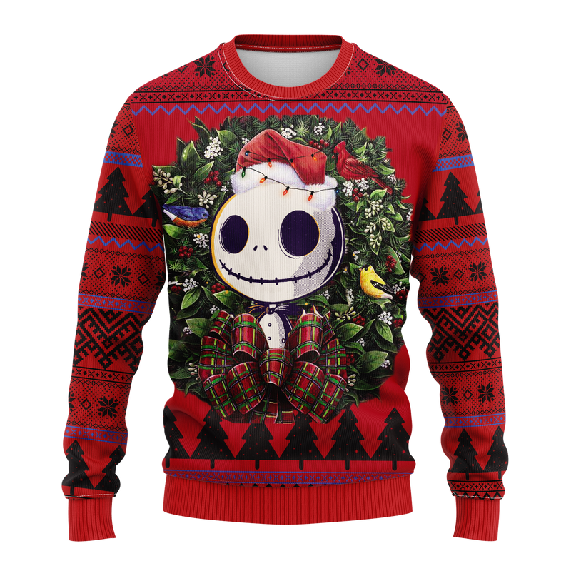 Nightmare Before Christmas Noel Mc Ugly Christmas Sweater Thanksgiving Gift Nearkii