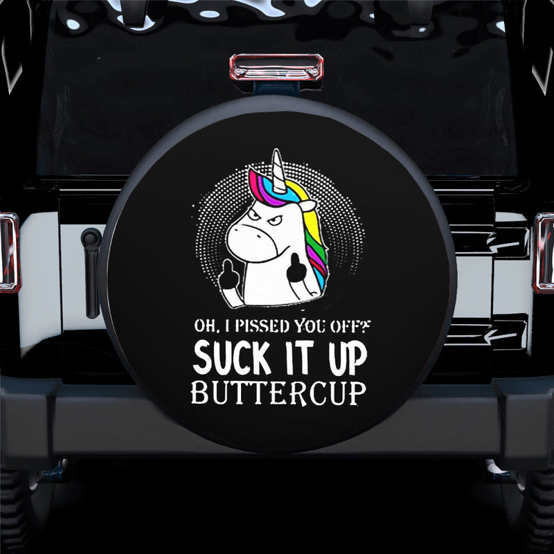 Unicorn Buttercup Spare Tire Covers Gift For Campers Nearkii