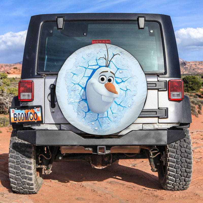 Olaf Frozen Spare Tire Cover Gift For Campers Nearkii