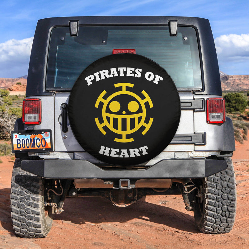 One Piece Heart Spare Tire Covers Gift For Campers Nearkii