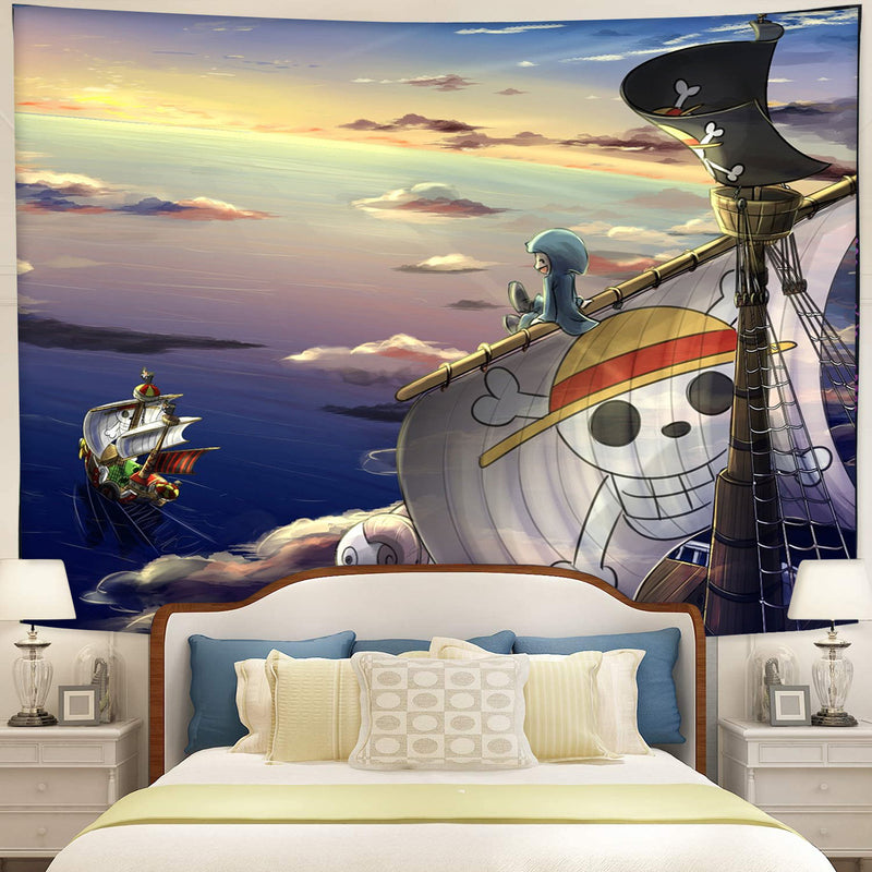 One Piece Flag Tapestry Room Decor Nearkii