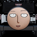 One Punch Man Face Car Spare Tire Covers Gift For Campers Nearkii