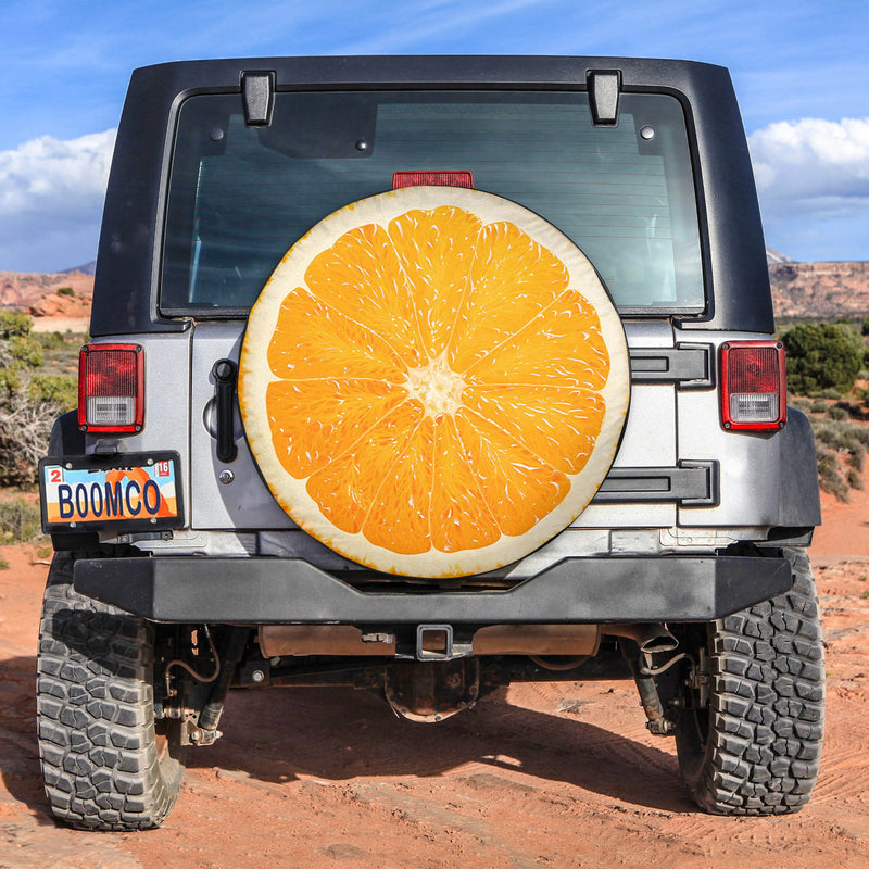 Orange Spare Tire Covers Gift For Campers Nearkii