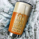 Beer Great Camping Story Camping Camfire Tumbler 2023 Nearkii