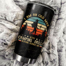 Old Man With Camping Skills Camping Camfire Tumbler 2023 Nearkii