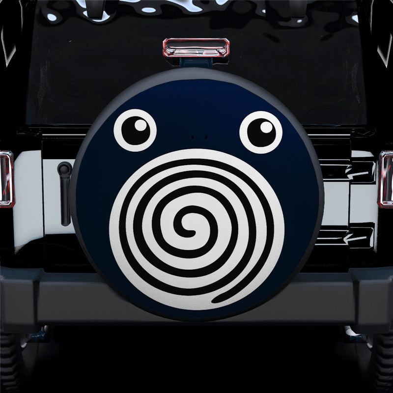 Poliwhirl Pokemon Jeep Car Spare Tire Covers Gift For Campers Nearkii