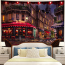 Paris Le Hibou Cafe Tapestry Room Decor Nearkii