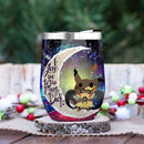 Pikachu Mimikyu Love You To Moon And Back Premium Wine Tumbler Nearkii