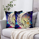 Pikachu Horro Love You To The Moon Galaxy 3 Pillowcase Room Decor Nearkii