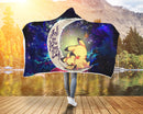 Pikachu Pokemon Sleep Love You To The Moon Galaxy Economy Hooded Blanket Nearkii