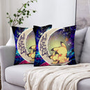 Pikachu Pokemon Sleep Love You To The Moon Galaxy Pillowcase Room Decor Nearkii