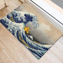 Pikachu The Great Wave Japan Doormat Home Decor