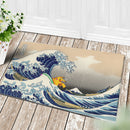 Pikachu The Great Wave Japan Doormat Home Decor