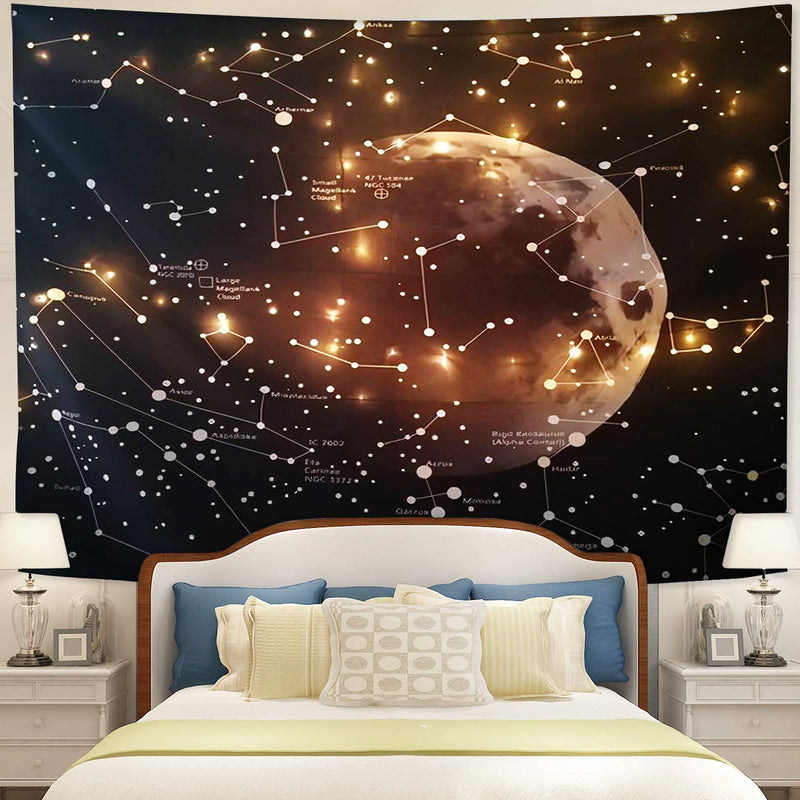 Planet Star Tapestry Room Decor Nearkii