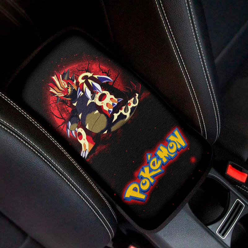 Pokemon Mega Proudon Moonlight Premium Custom Armrest Center Console Cover Car Accessories Nearkii