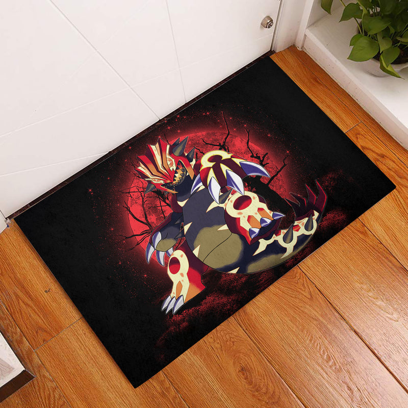 Pokemon Mega Groudon Moonlight Door Mats Home Decor