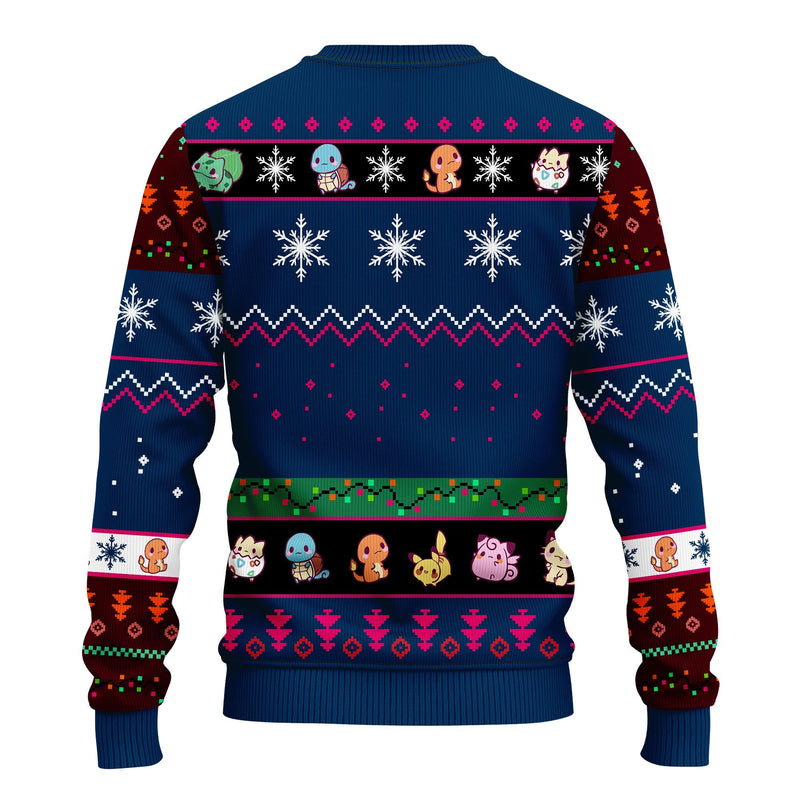 Pokemon New Cute Funny Ugly Christmas Sweater Amazing Gift Idea Thanksgiving Gift Nearkii